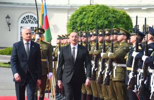 Официальный визит Ильхама Алиева в Литву