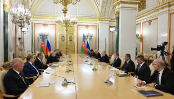 Ilham Aliyev met with President Vladimir Putin in Moscow