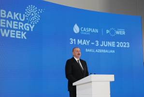 Ilham Aliyev attended official opening ceremony of 28th International Caspian Oil & Gas Exhibition within the framework of the Baku Energy Week