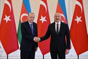 President of Azerbaijan Ilham Aliyev held one-on-one meeting with President of Türkiye Recep Tayyip Erdogan