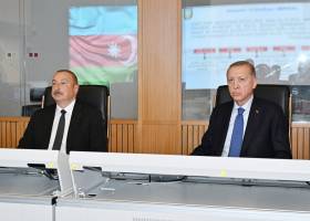 Presidents of Azerbaijan and Türkiye participated in opening of new Air Force Central Command Post