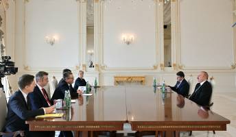 Ilham Aliyev received Minister of State at Federal Foreign Office of Germany