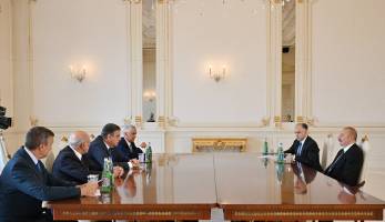 Ilham Aliyev has received Chairman of the Board of Directors of Leonardo S.p.A. of Italy Stefano Pontecorvo