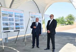 Ilham Aliyev participated in opening of Ganja-Gazakhbeyli section of Baku-Gazakh-Georgia state border highway