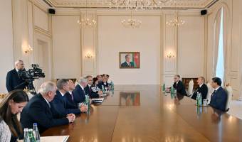Ilham Aliyev received delegation led by Speaker of National Council of Slovakia