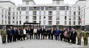 Ilham Aliyev met with residents who moved to city of Fuzuli and members of general public of the district on “Fuzuli City Day”