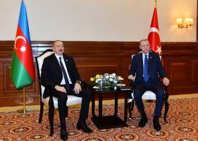 Ilham Aliyev held meeting with President of Türkiye Recep Tayyip Erdogan in Astana