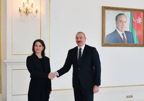 Ильхам Алиев принял министра иностранных дел Германии