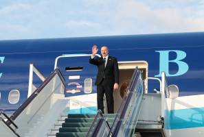 Ilham Aliyev concluded his visit to Uzbekistan