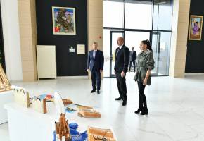 Ilham Aliyev and First Lady Mehriban Aliyeva attended inauguration of “DOST EVI” branch of DOST Center for Inclusive Development and Creativity in Ismayilli
