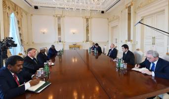 Ilham Aliyev received Secretary-General of Organization of Islamic Cooperation Hissein Brahim Taha