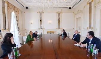Ilham Aliyev received Executive Secretary of UN Economic Commission for Europe