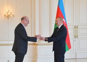 Ilham Aliyev accepted credentials of incoming ambassador of Luxembourg to Azerbaijan