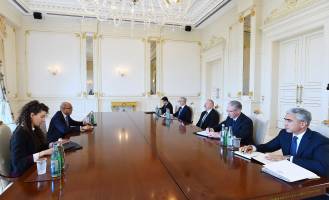 Ilham Aliyev received Executive Secretary of UN Framework Convention on Climate Change