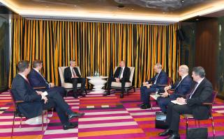 В Мюнхене состоялась встреча Ильхама Алиева с исполнительным директором Восточногерманской бизнес-ассоциации