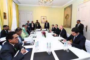 Ilham Aliyev has met with Prime Minister of the People's Republic of Bangladesh