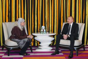 Ilham Aliyev met with Senior Vice President of the Rockefeller Foundation