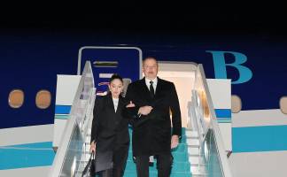 Ilham Aliyev arrived in Türkiye for an official visit