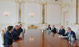 Ilham Aliyev has received bp Chief Executive Officer
