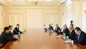 Ilham Aliyev received Romania’s Minister of Energy