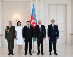Ильхам Алиев принял верительные грамоты новоназначенного посла Украины в нашей стране