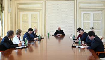 Ilham Aliyev received TURKPA delegation