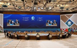 İlham Əliyev Astanada “ŞƏT plyus” formatında görüşdə çıxış edib