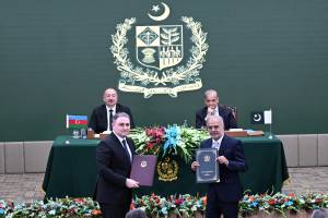 Ceremony to exchange documents signed between Azerbaijan and Pakistan was held in Islamabad