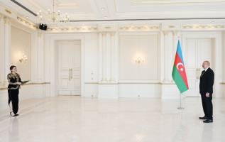 Ilham Aliyev received credentials of incoming ambassador of Algeria to Azerbaijan