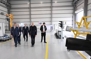 Ilham Aliyev attended the inauguration of the Automation and Telemechanics Systems Production Plant at Aghdam Industrial Park