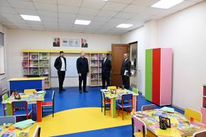 Ilham Aliyev attended the reopening of Nizami Ganjavi Secondary School No. 4 in Khankendi, following its renovation