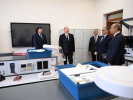 Ilham Aliyev attended inauguration of renovated Garabagh University