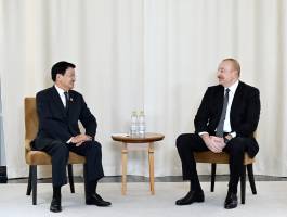 Ilham Aliyev met with President of Laos in Kazan