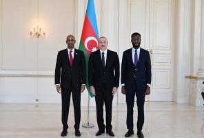 Ilham Aliyev received credentials of incoming ambassador of Somalia to Azerbaijan