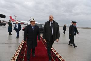 Ilham Aliyev concluded visit to Kyrgyzstan