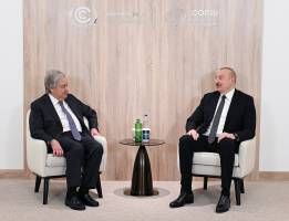 İlham Əliyev BMT-nin Baş katibi ilə görüşüb
