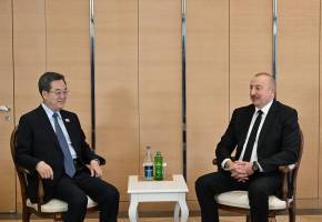 Ilham Aliyev met with Vice Premier of State Council of China