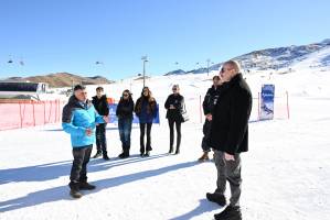 Ilham Aliyev reviews works at “Lakeside” Hotel and Ski Club construction within Shahdag Tourism Complex