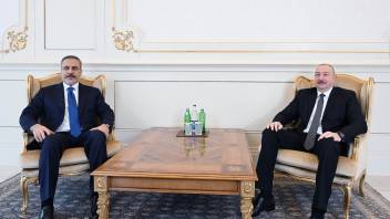 Ilham Aliyev received Foreign Minister of Türkiye