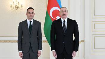 Ilham Aliyev received credentials of Slovenia's newly appointed ambassador