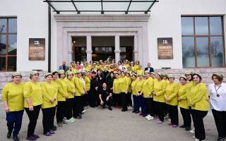 Ilham Aliyev visited Khankendi garment factory