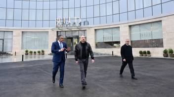 Ilham Aliyev attended opening of Bulud Hotel in Khankendi