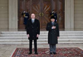 Official welcome ceremony was held for Prime Minister of Pakistan Muhammad Shehbaz Sharif