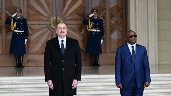 Official welcome ceremony was held for President of Guinea-Bissau in Baku