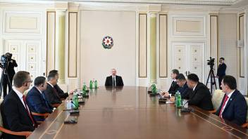 Ilham Aliyev received delegation of participants of second meeting of Ministers of Internal Affairs of Organization of Turkic States