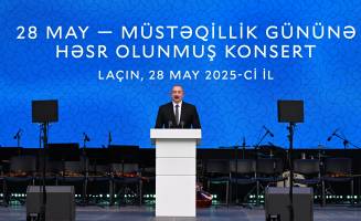 Lachin hosted concert marking May 28 – Independence Day