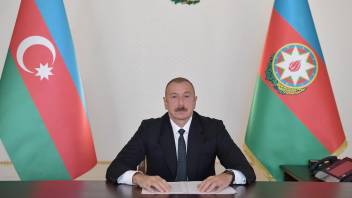 “COVID-19 dövrü və sonrakı dönəmdə Dayanıqlı İnkişaf Məqsədlərinin 2030-cu il Gündəliyinin maliyyələşdirilməsi” mövzusunda dövlət və hökumət başçılarının toplantısında İlham Əliyevin nitqi