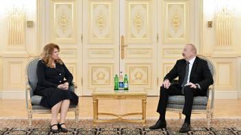İlham Əliyev Bolqarıstan Prezidenti ilə görüşüb