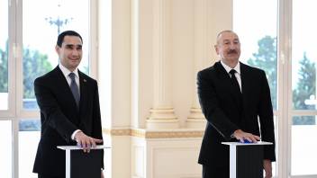Azərbaycan və Türkmənistan prezidentlərinin iştirakı ilə “Dostlug” tankerinin onlayn formatda hədiyyə olunması mərasimi keçirilib