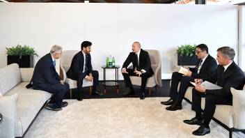 Ilham Aliyev met with President of International Automobile Federation